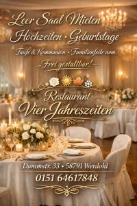 Vier Jahreszeiten Werdohl ihr Ort für Familienfeste